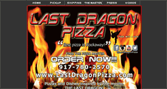 Desktop Screenshot of lastdragonpizza.com